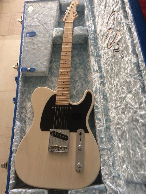 GJ2 Hellhound all original Grover Jackson Fender Telecaster Style U.S.A. made Custom AAA Birdseye Maple neck Guitar