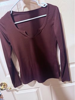 Long sleeve brown