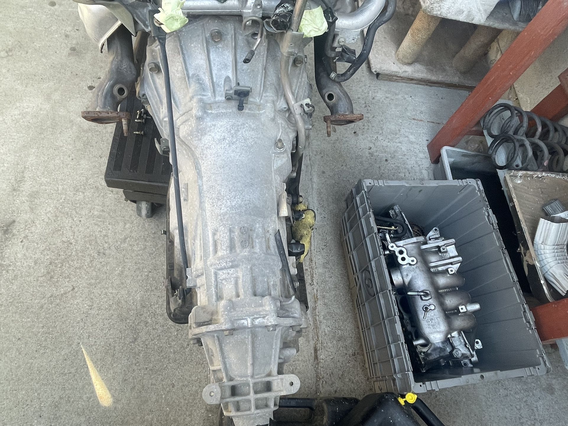 2006 Nissan 350z Motor & Transmission, must have own way of loading engine