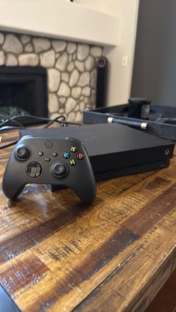 Xbox One X with Controller