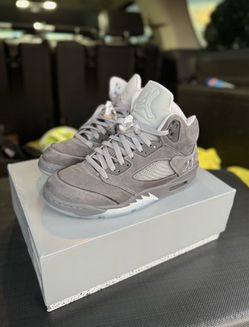 Air Jordan 5 Grey Sneakers