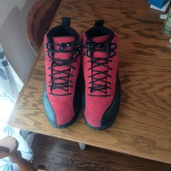 Red And Black Jordans 
