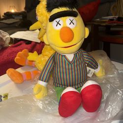 *Authentic* KAWS x UNIQLO x SESAME STREET BERT PLUSH  NEW WITH TAGS