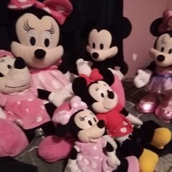 Minnie and Mickey mouse