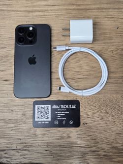 📱 iPhone 15 Pro | 128GB | Black Titanium | Unlocked (Any Carrier)