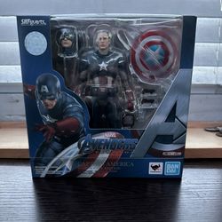 Captain America Marvel SHFigurarts Action Figure