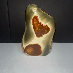 Stunning Large Polychrome Jasper Stone – 7” Polished Display Piece