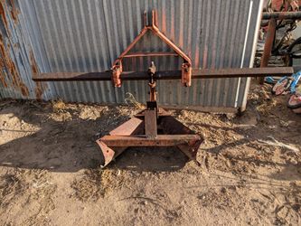 Small tractor plow