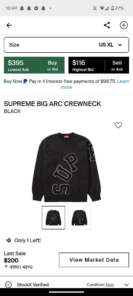 Supreme Crewneck