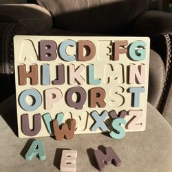 Silicone Alphabet Puzzle For Kids