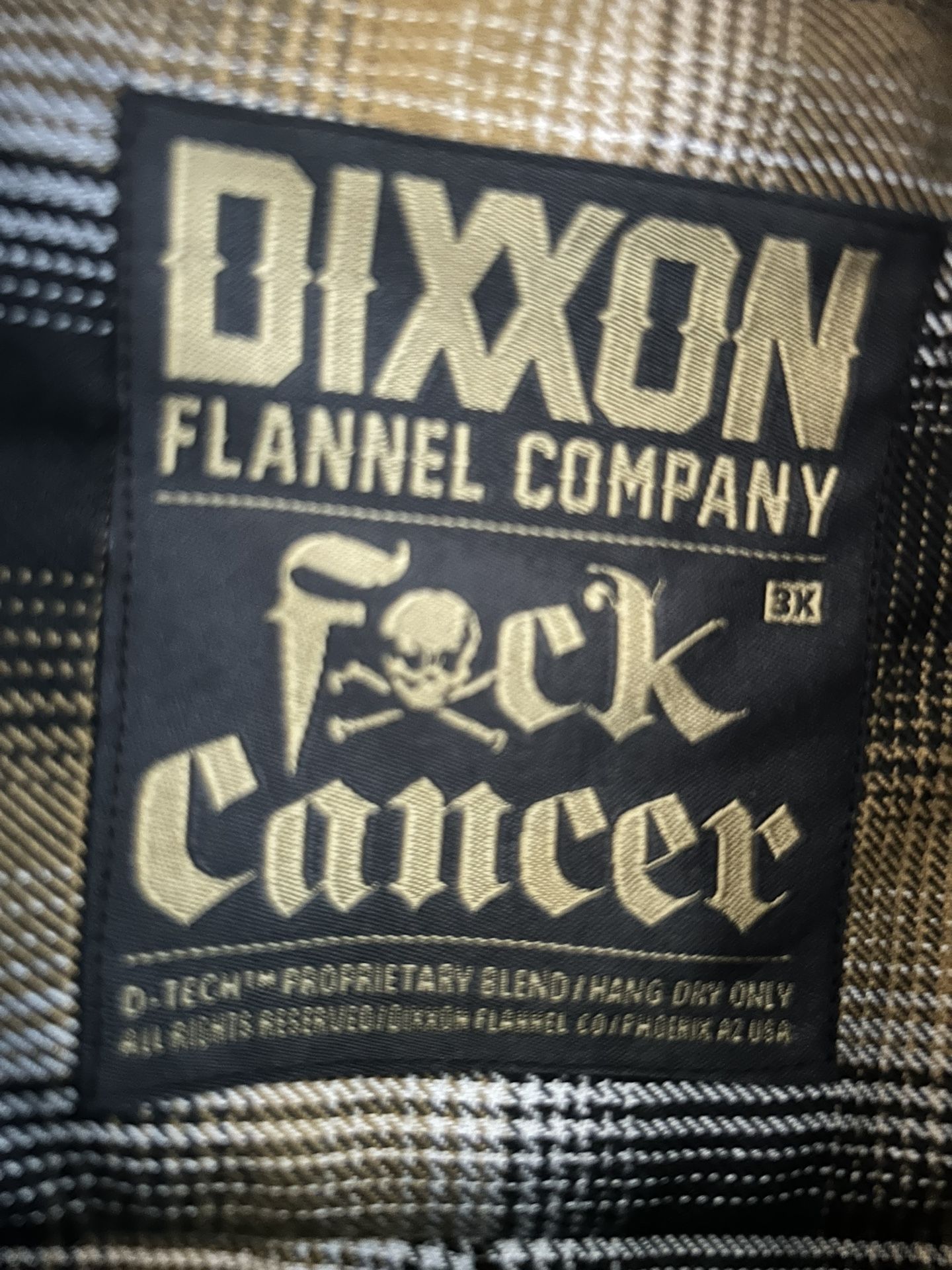 DIXXON 3XL Men’s Flannel Shirts