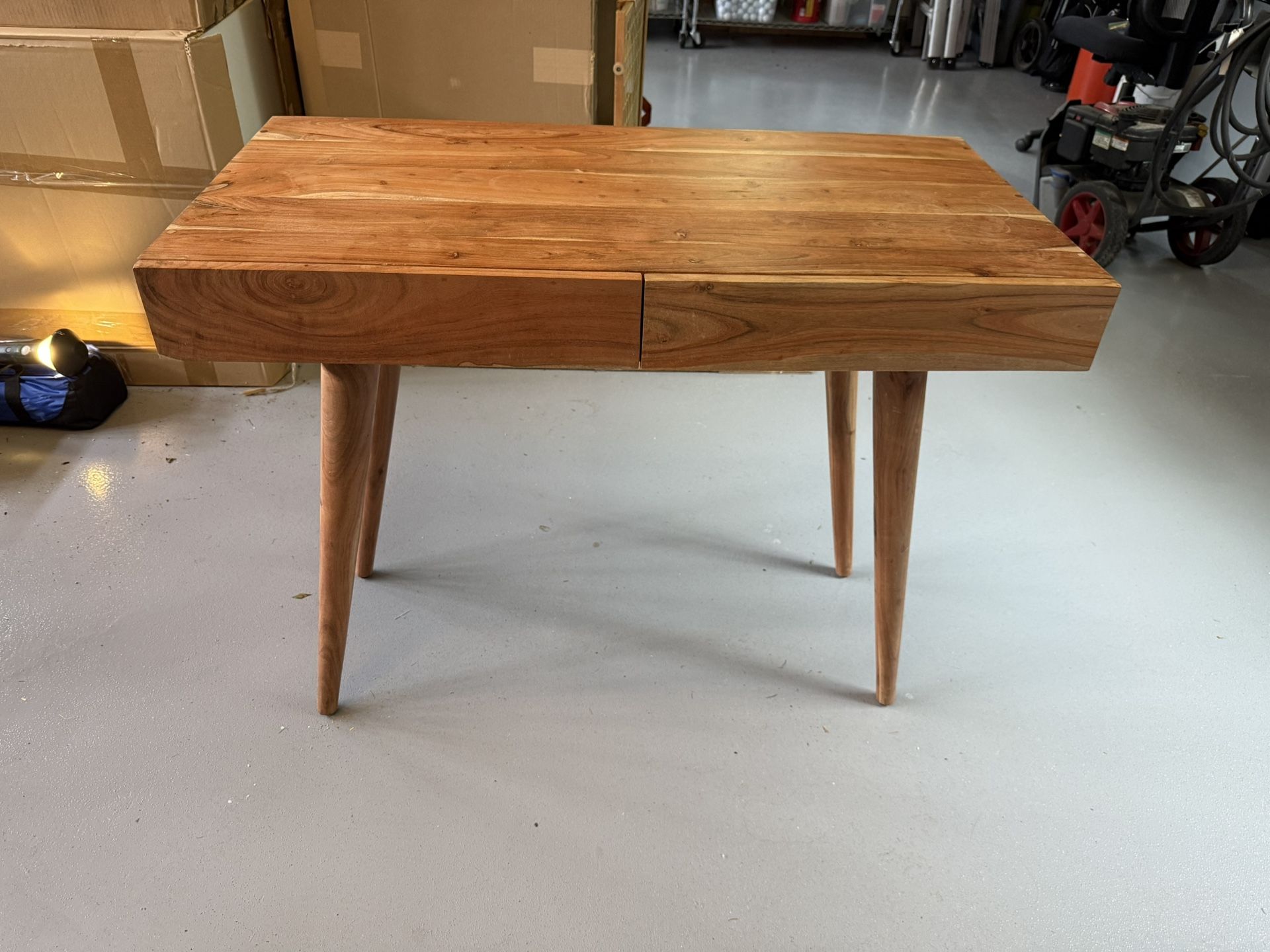 Chicago Writing Solid Wood Desk By Union Rustic