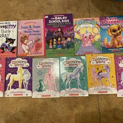 Unicorn School Series And Other Misc Kids Books