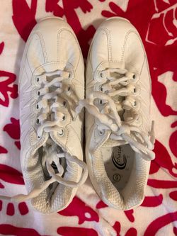 White Chasse Cheer Shoes