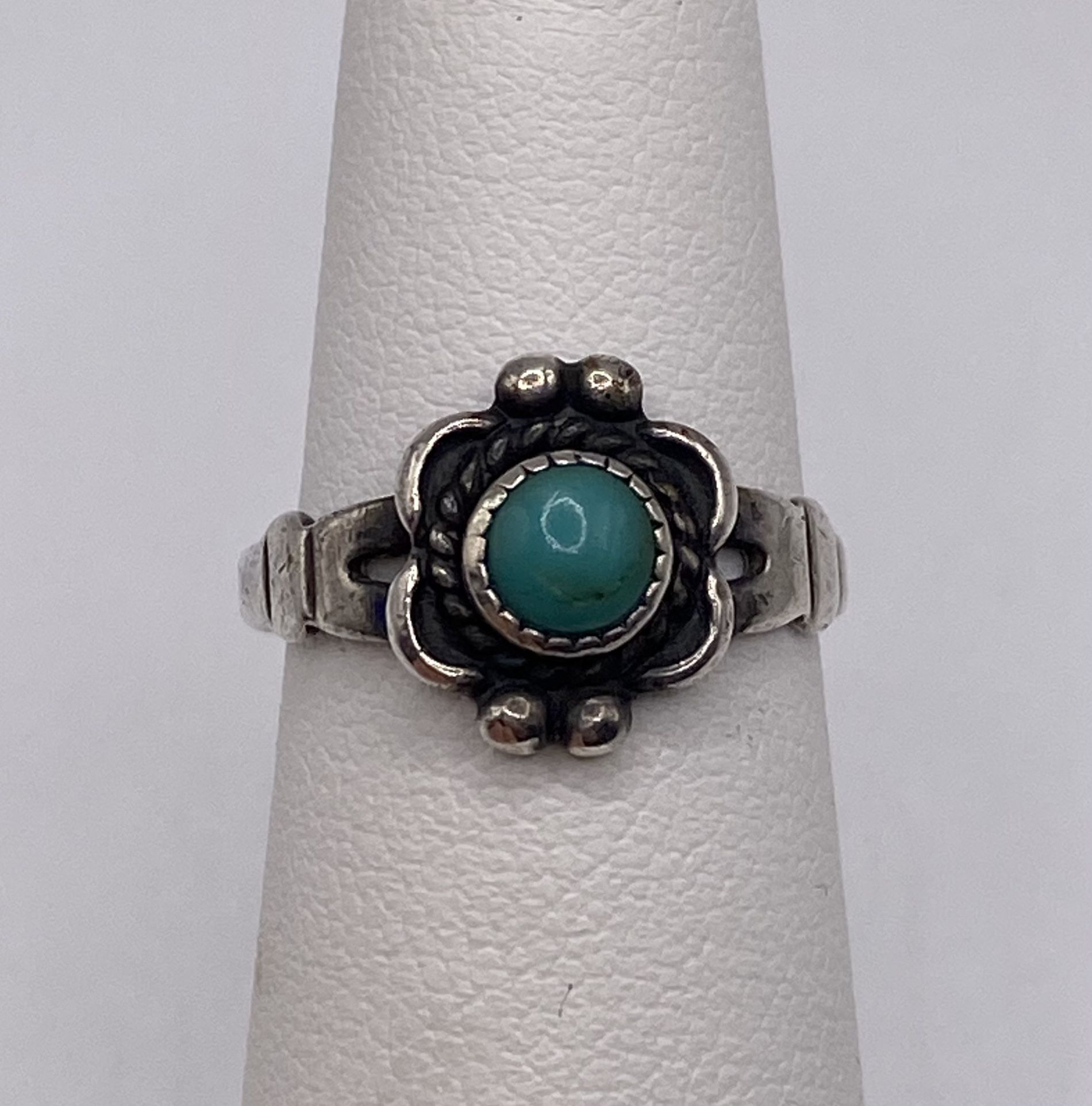 Sterling Turquoise Vintage Ring 