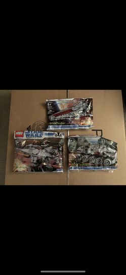 Star Wars Lego Set (opened With Instructions)