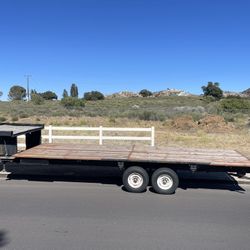 2005 Forest River fifth wheel converted flatbed