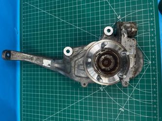 2009-15 Jaguar X250 XF XK XKR RWD Front Left Driver Side Knuckle Spindle OEM