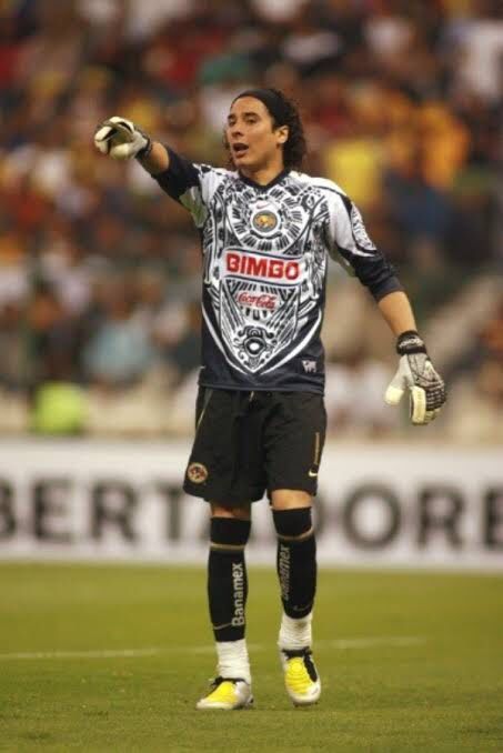 Nike club america retro vintage soccer goalie jersey guillermo