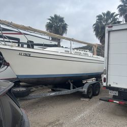 1975 O’Day 25 swing keel