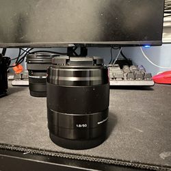 50mm 1.8 sony e-mount lens 
