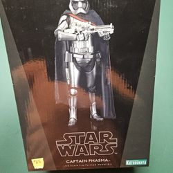 NEW, UNOPENED Star Wars Kotobukiya Captain Phasma 1/10 Scale Pre-painted Model Kit