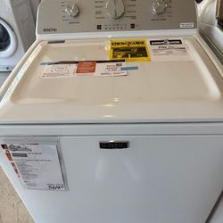 Maytag® 4.2 Cu. Ft. White Agitator Top Load Washer