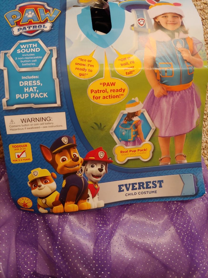 Everest Paw Patrol costume