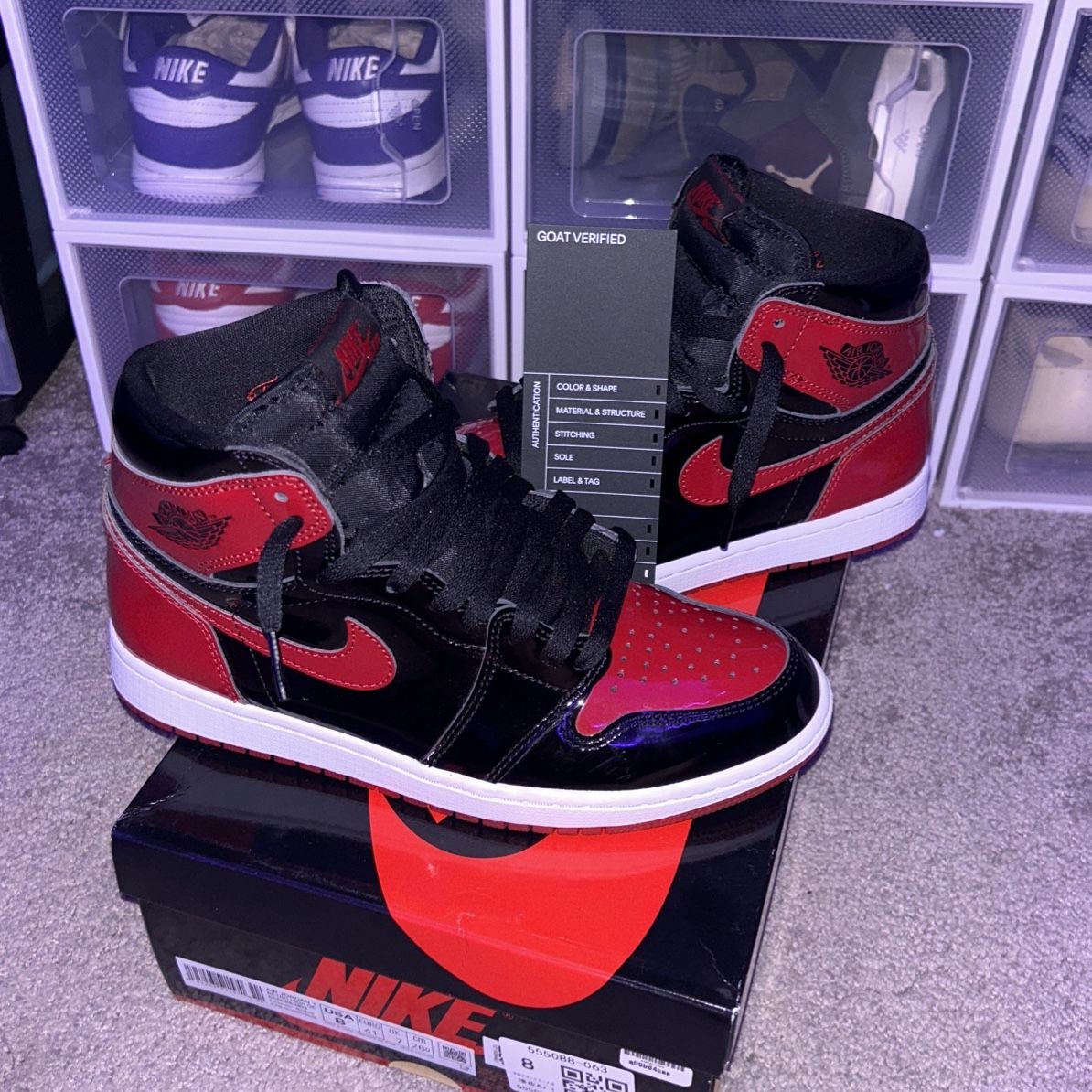 Jordan 1 “Patent Bred”