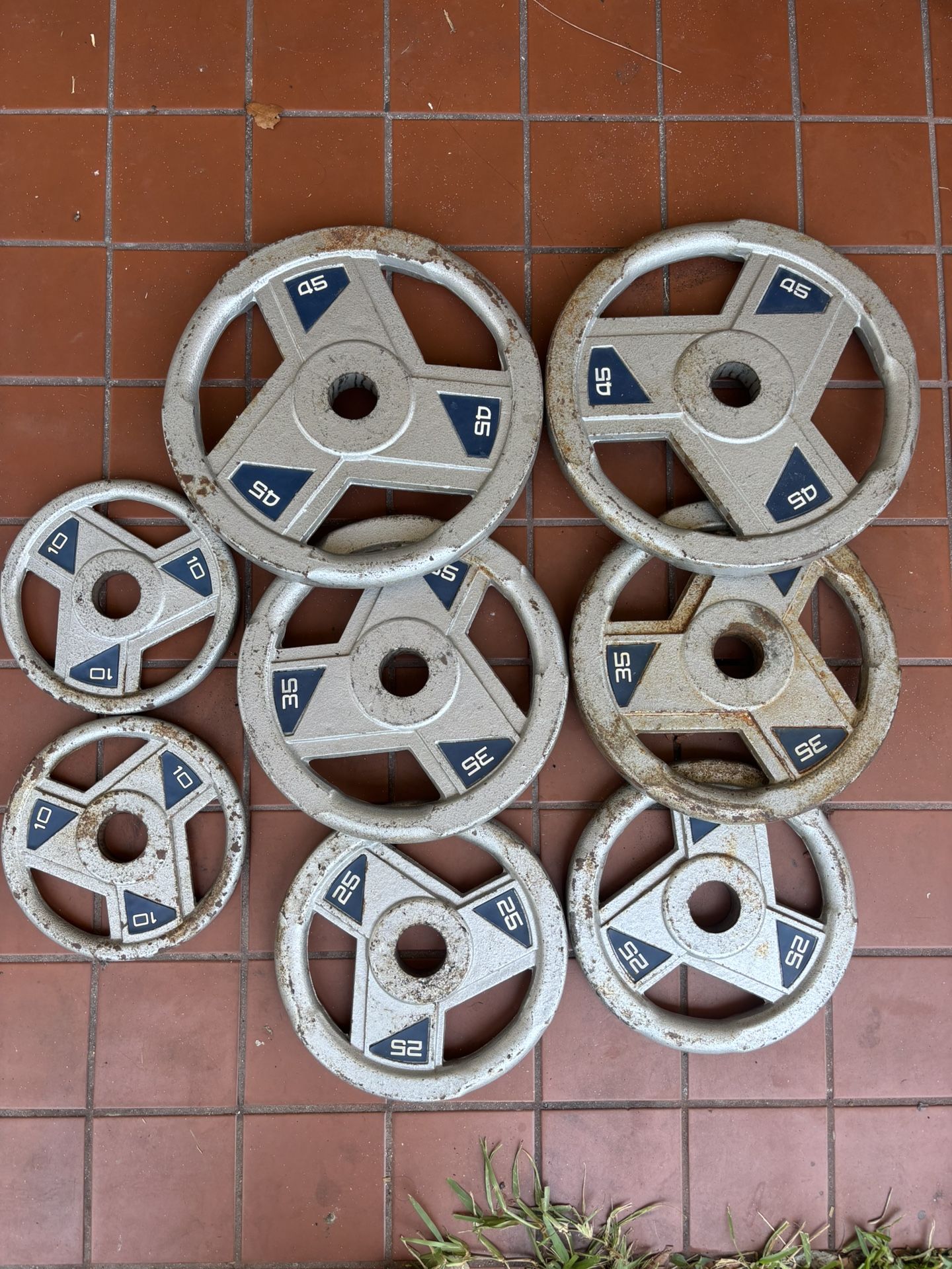 Set Of Weight Plates (230lbs)