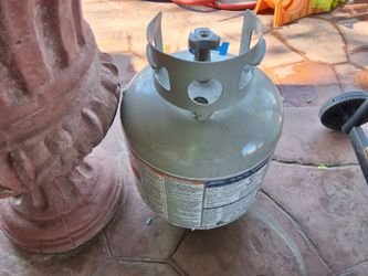 Empty propane tanks