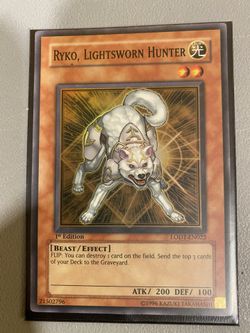 Yugioh Cards - Ryko Lightsworn Hunte
