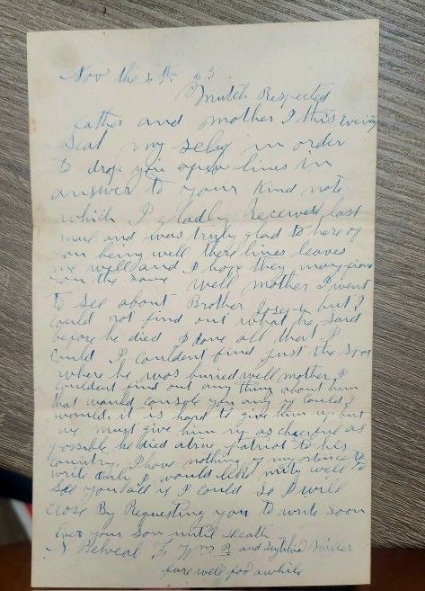 1863 Civil War Iowa 33rd Infantry Letter Re: Rebels Deserting Into Their Camp (Transcribed)