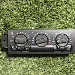 1999 to 2002 Chevrolet Silverado HVAC Heater Climate Control Module