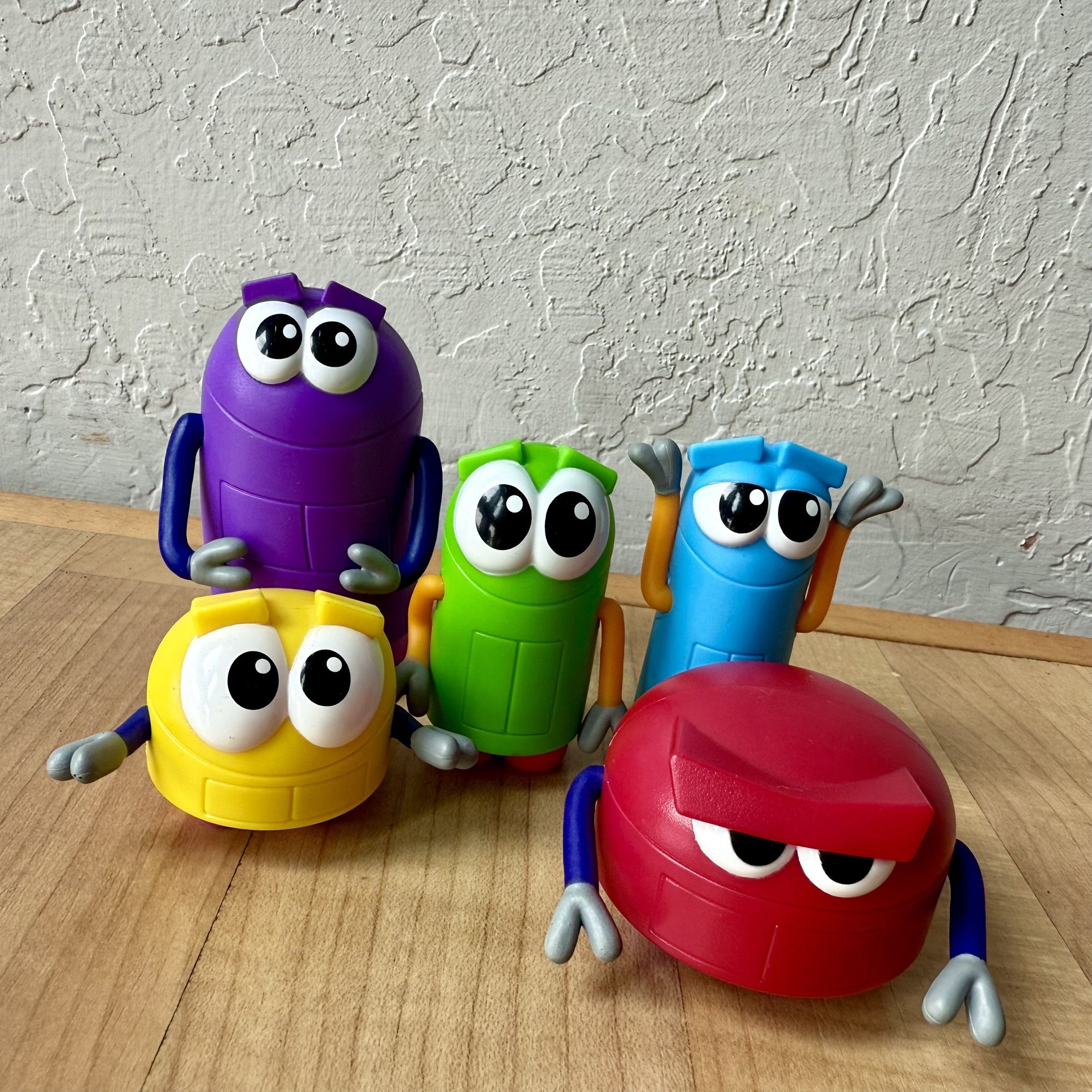 2020 Fisher Price Netflix StoryBots Figures Complete Set Of 5