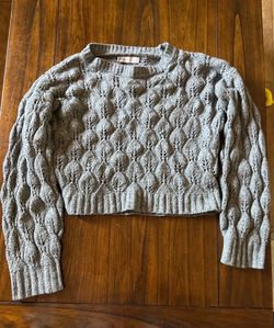 Gray sweater