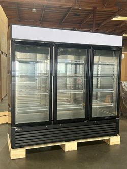 Brand NEW 3 doors Merchandiser Glass Door Freezer 