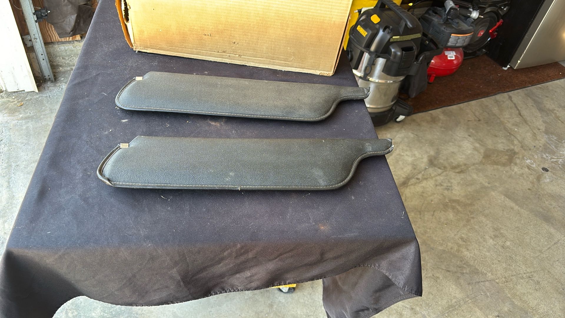 1965 to 1966 Ford Mustang Sun Shade visors A Pair