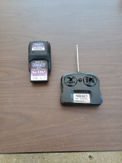 NIKKO Remote, Battery And Charger 6.0V