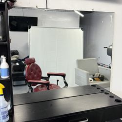 Mirror 47 X 39 Barber Mirror