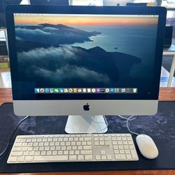 Apple iMac 21.5” 3.1Ghz QuadCore i7 16GB RAM 480GB SSD OS Catalina Fully Functional Late 2013