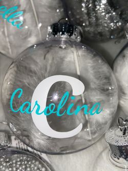 Personalized Your Christmas Ornaments!! 