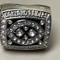 RAIDERS  1980 CHAMPIONSHIP Ring