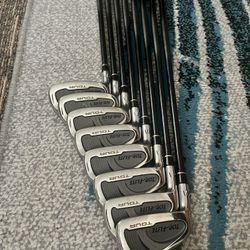 Left Handed Top Flite Tour ‘Muscle’ Irons Set 