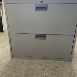 2-Drawer metal filing Cabinet