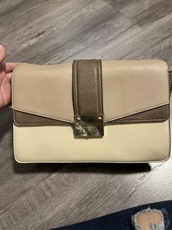 Beige Crossbody Purse 