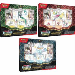 Paldean fates premium collection set of 3