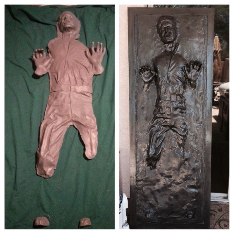 Han Solo in Carbonite kit