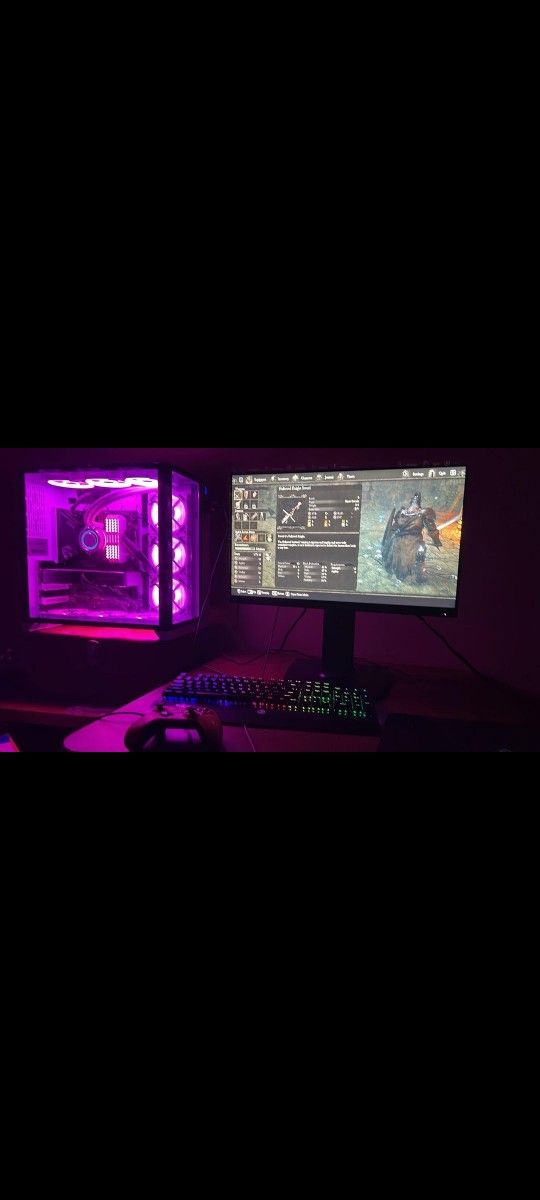 Custom Gaming PC Setup W/ Lapatop