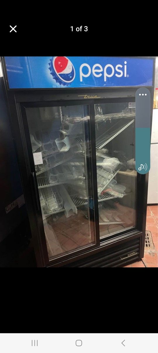 True Industrial Pepsi Brand Refrigerator Unit